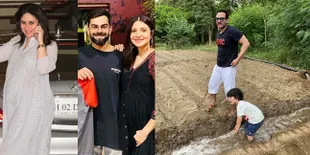 Candid Bollywood of The Week, Kareena Pesta di Tengah Pandemi - Taimur Main Lumpur di Kebun