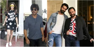 Candid Bollywood of The Week, Saif Ali Akur Dengan Shahid Kapoor!