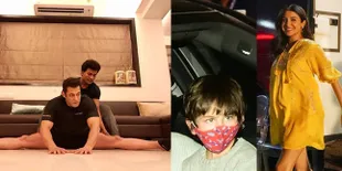 Candid Bollywood of The Week, Salman Khan Masih Lentur di Usia 54 Tahun - SRK Syuting Film Baru