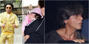Candid Bollywood of The Week, SRK Dituding Mabuk - Ranveer Kocak