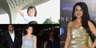 Candid Bollywood of The Week, Taimur Ali Khan Gondrong - Preity Zinta Cantik Abis!