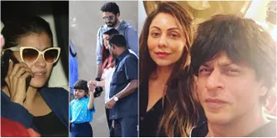 Candid Bollywood Pekan Ini, SRK Selfie Ganteng - Aaradhya Sekolah