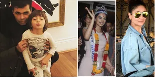 Candid of The Week Bollywood, Miss World Pulang - AbRam Manyun