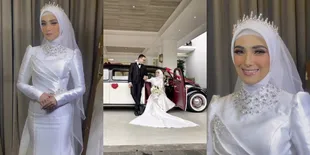Cantik Bak Putri Kerajaan, 10 Potret Detail Penampilan Nadya Mustika di Resepsi Pernikahan - Aura Pengantin Terpancar Paripurna