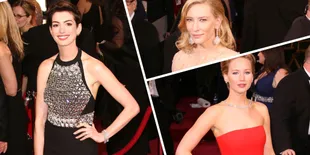 Cantik Dan Anggunnya Para Selebriti di Red Carpet Oscar 2014