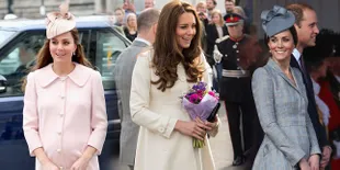 Anggun di Masa Kehamilan, Ini Koleksi Coat Cantik Kate Middleton