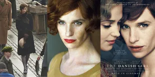 Cantik! Kala Eddie Redmayne Bertransformasi Jadi Transgender