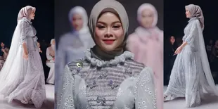 Cantik Manglingi, 8 Potret Melly Lee Juara LIDA 2020 Ikut Fashion Show Busana Muslimah