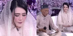 Cantik Manglingi, Potret Detail Penampilan Via Vallen di Acara Pengajian - Aura Calon Manten Terpancar Sempurna