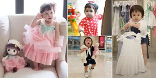 Cantik Menggemaskan, Baby Gempi Memang Balita Stylish & Kekinian