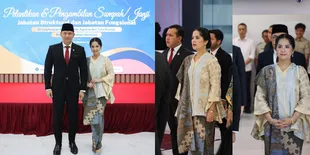 Cantiknya Annisa Pohan Dampingi Agus Yudhoyono Lantik Pejabat Baru, Bakal Jadi Ibu Menteri Lagi?