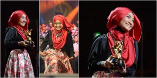 Cantiknya Fatin Shidqia Saat Raih Breakthrough Artist of the Year