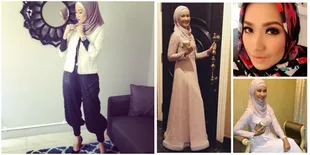 Cantiknya Gaya Hijab Fashionable Alya Rohali, Bikin Hati Adem