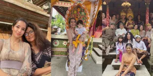 Cantiknya Nggak Pernah Berubah, 8 Potret Sheila Marcia Joseph Tampil Stunning Kondangan Pakai Kebaya Bali - Kompakan Sama Keempat Buah Hati 