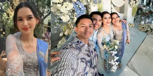 Cantiknya Sarah Menzel Pakai Kebaya Seragam dengan Keluarga Anang Hermansyah di Acara Lamaran Thariq-Aaliyah, Banyak Didoakan Agar Segera Menyusul!