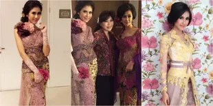 Cantiknya Syahnaz dan Amy Qanita Pakai Kebaya Anne Avantie