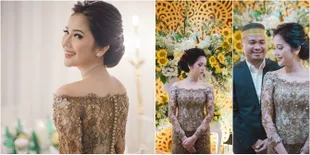 Cantiknya Tistha Nurma di Hari Pertunangannya Dengan Afif Kalla