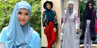 Cantiknya Zaskia Mecca Dengan Koleksi Hijab Super Fashionable