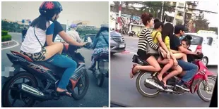 Cara Nyetir Orang Thailand Ini Bikin Ngelus Dada, Jangan Ditiru!