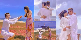 Cerai dari Kiwil, Eva Belisima Dilamar Pacar Bulenya - Mewah Romantis Sampai Bawa Helikopter