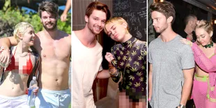Cium & Peluk Mesra Ala Miley Cyrus - Patrick, Awas Patah Hati!