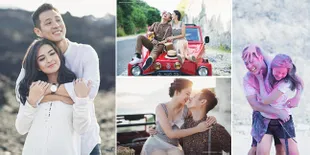 Ciuman - Pelukan, Foto Prewed Mesra Putri Titian & Junior di Bali