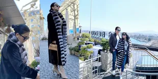 Coat Hitam Syahrini Ketika Liburan ke Swiss, Satu Untuk Semua