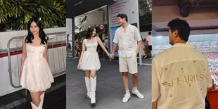 Couple Goals Banget! Manisnya Potret Hanggini dan Luthfi Aulia Nonton Konser Taylor Swift di Singapura