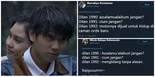 Cuitan Perbandingan 'DILAN 1990' & 'DILAN 1991' Ini Bikin Ketawa!