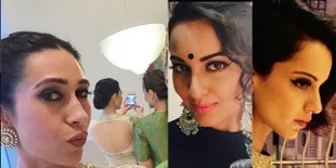 Cuma Modal Eye Liner, Penampilan Aktris Bolly Ini Bikin Pangling