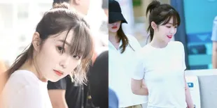 Cuma Pakai Kaus Polos & Celana Jeans, Irene Red Velvet Tampil Cantik Bersinar!