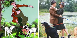 Cute! Pasangan Ini Lakukan Foto Prewed Ala Film '101 DALMATIANS'