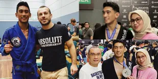 Dalami Jiu Jitsu dan Raih Medali, Begini 8 Aksi Daffa Wardhana Anak Marini Zumarnis