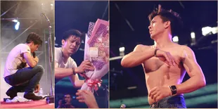 Dapat Bunga - Tanpa T-Shirt, Aksi Ariel NOAH Romantis di Taiwan!