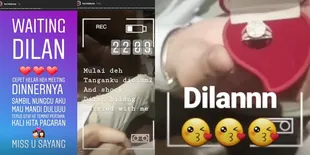 Dapat Bunga dan Cincin, Lucinta Luna Pamer Momen Dilamar Pacar