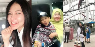 Dapat Libur Panjang, Via Vallen Ajak Keluarga Besar ke Singapura!