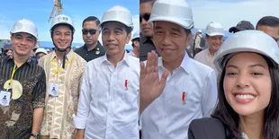 Dari Baim Wong Sampai Cak Lontong, Ini Deretan Potret Para Selebritis Kunjungi IKN Bersama Presiden Jokowi