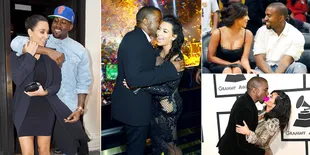 Dari Peluk Hingga Ciuman, Kim Kardashian - Kanye West Super Mesra