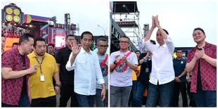 Datangi WTF 2018, Jokowi Tampil Gaul Dengan Jeans & Kemeja Putih