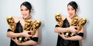 Davina Karamoy Borong Penghargaan dan Prestasi di Indonesian Movie Actors Awards, Tak Lupa Ucap Thanks ke Beyonce