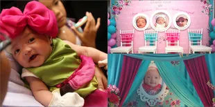 Dekorasi Aqiqah Putri Anang - Ashanty, Serba Pink Bak Ratu Eropa!