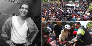 Demi Olga Syahputra, Dorce Terjang 'Lautan' Manusia Naik Moge