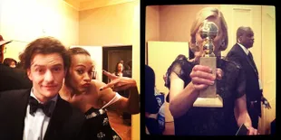 Dengan Instagram Para Pemenang Golden Globe Ini Berpose Lucu