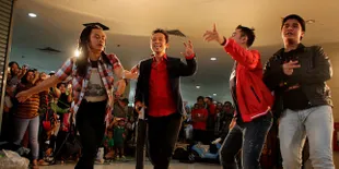 Deni Cagur Syuting Video Klip Goyang Bang Jali