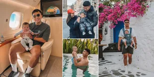 Deretan Foto Indra Priawan Suami Nikita Willy Saat Momong Baby Issa, Pancarkan Aura Hot Daddy
