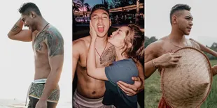 Deretan Foto Krisjiana Suami Siti Badriah Pamer Tubuh Atletis Dihiasi Tato, Punya Pesona Macho dan Eksotis!