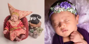 Deretan Foto Pemotretan Baby Kaluna Anak Ketiga Nina Zatulini, Cute Banget Pakai Baju Adat Minang