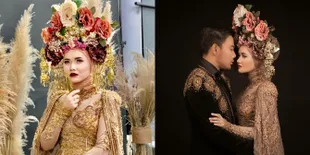 Deretan Foto Prewedding Fikoh dan Fomal, Romantis nan Elegan Bak Ratu dan Raja