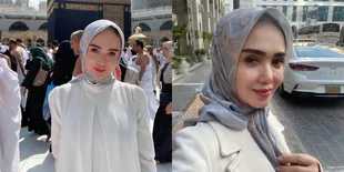 Deretan Foto Yuni Shara Tampil Berhijab Saat Lakukan Ibadah Umrah, Penampilannya Bikin Pangling Pamer Pesona Cantik!