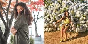 Deretan Gaya Keren Marsha Aruan Saat Liburan di Pulau Jeju Korea!